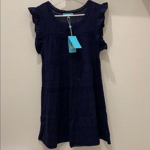 New with Tags - Navy Melissa Odabash Smock Dress